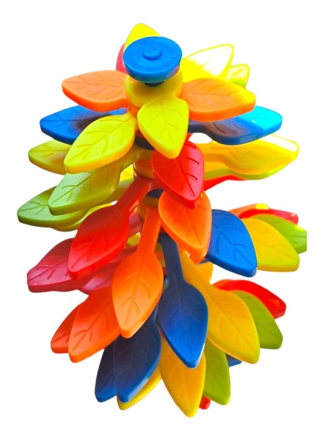 JNiL Candy Flower Toy for Kids, Stress Relief Toy - Colourful Twisting and Rotating Fidget Spinner, Durable, Fun Stress Buster Gift - Image 1